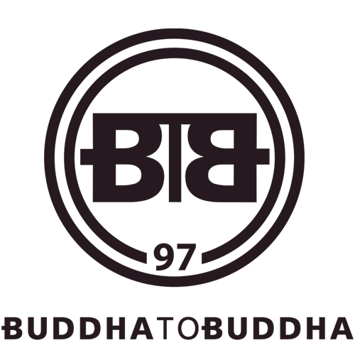 Buddha to Buddha armband zwart